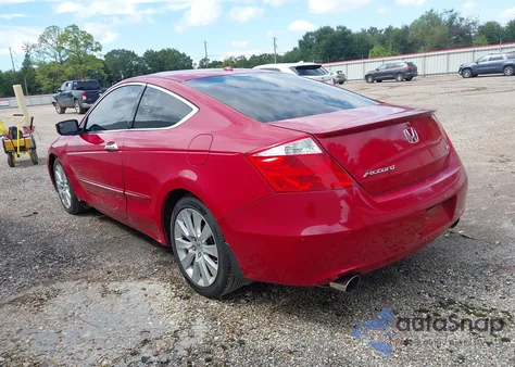 2010 Honda Accord 3.5 Ex-L из США, поврежденный, VIN 1HGCS2B89AA009007